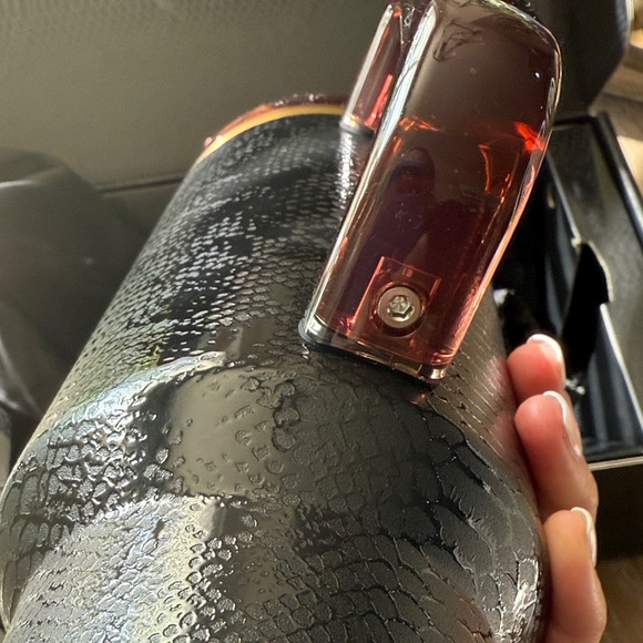 Brand New 40oz Black Snakeskin The Quencher Luxe H2.0 FlowState Tumbler - Picture 6 of 11